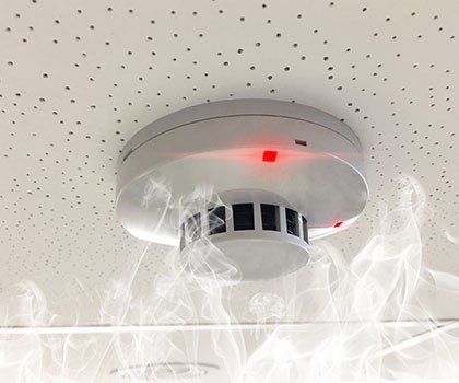 Seguridad y automatización (Detector contra incendio)